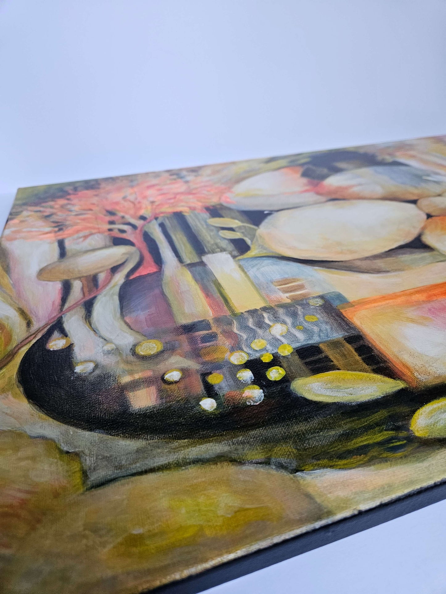 Even in the Tiniest of Spaces Michele Sletcher Art Abstract Award winning art