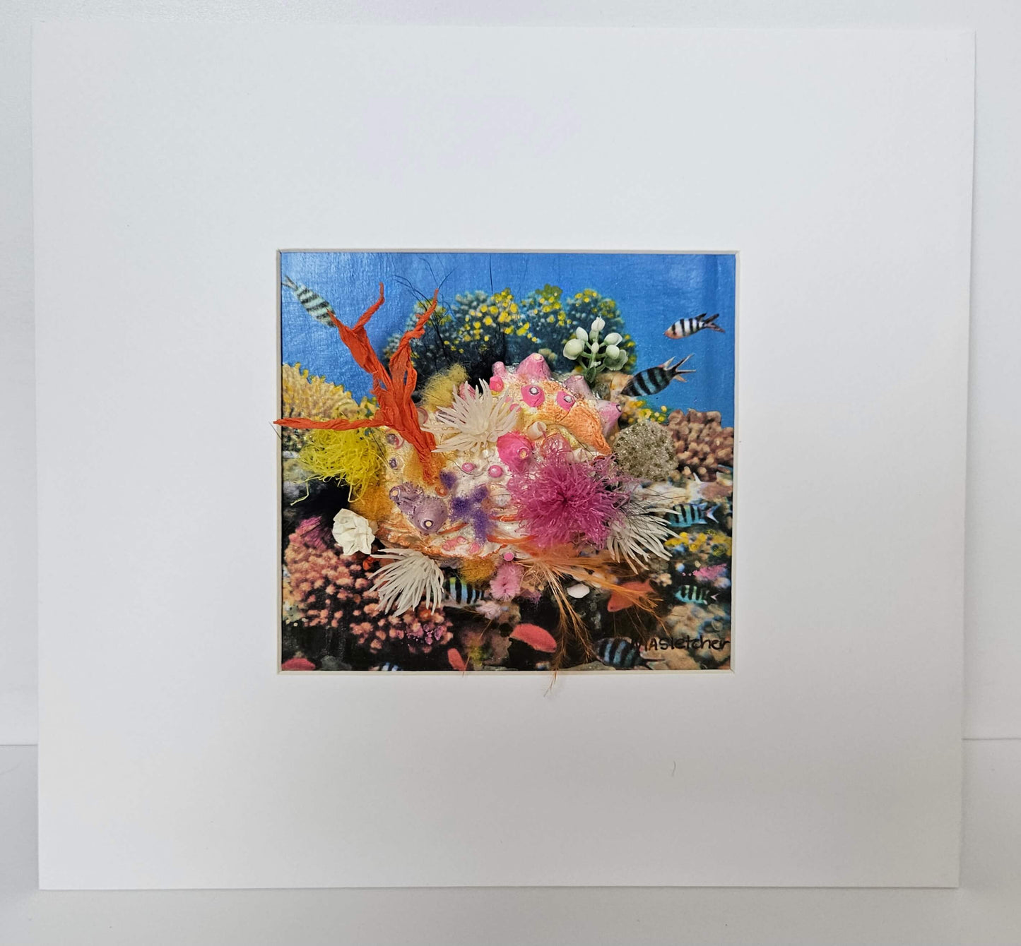 Joy Lost and found collection Michele Sletcher Art Australian abstract coral reef artist