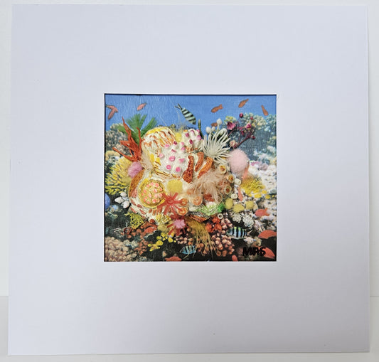 Surprise Lost and found collection Michele Sletcher Art Australian abstract coral reef artist