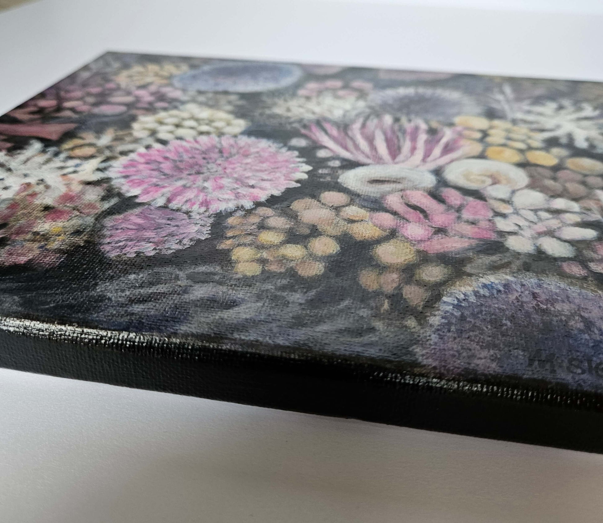 Discovered Michele Sletcher Art Abstract coral reef artwork