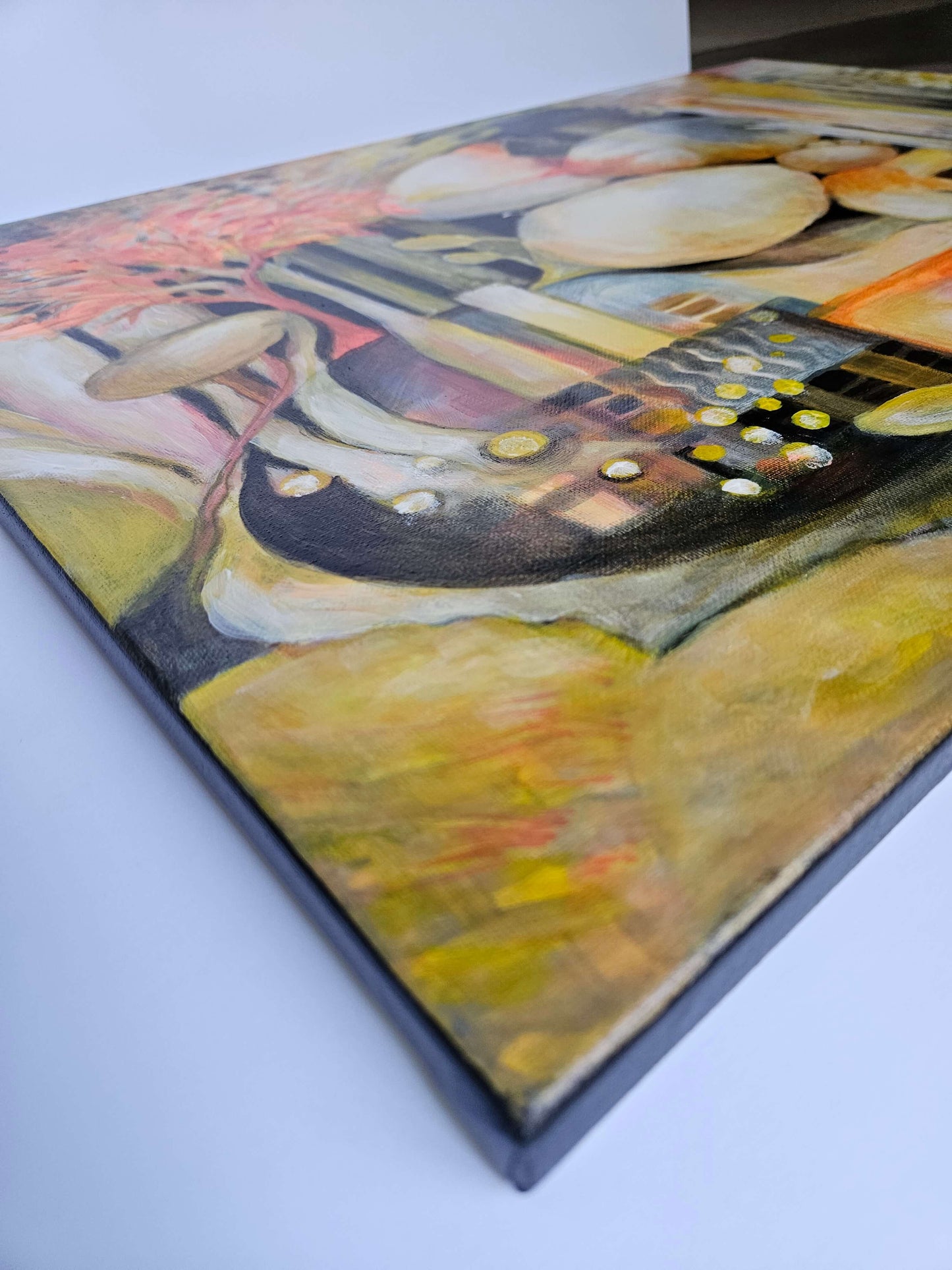 Even in the Tiniest of Spaces Michele Sletcher Art Abstract Award winning art