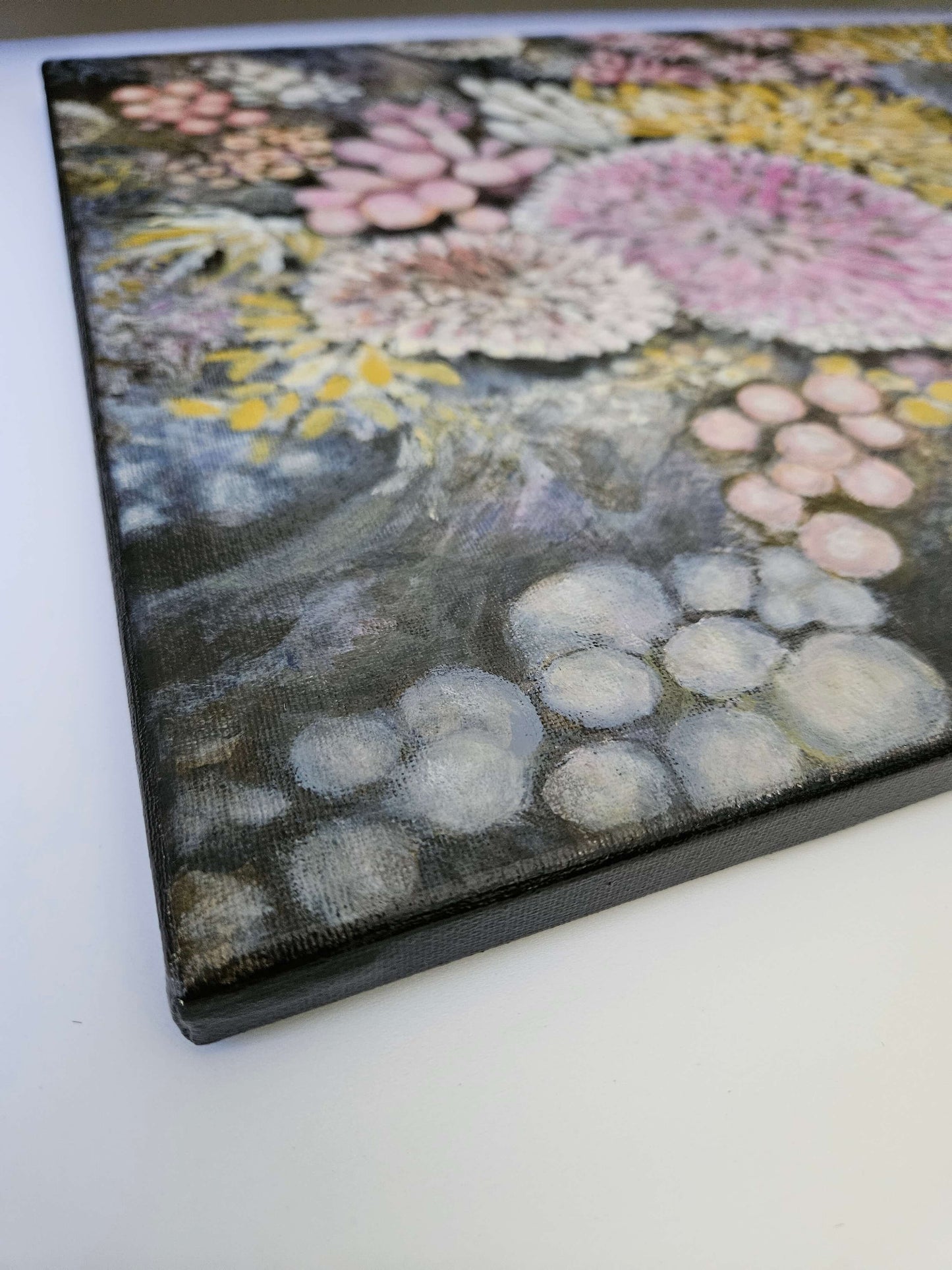 Flourish Ode to the Reef Michele Sletcher Art Abstract Coral Reef Artist