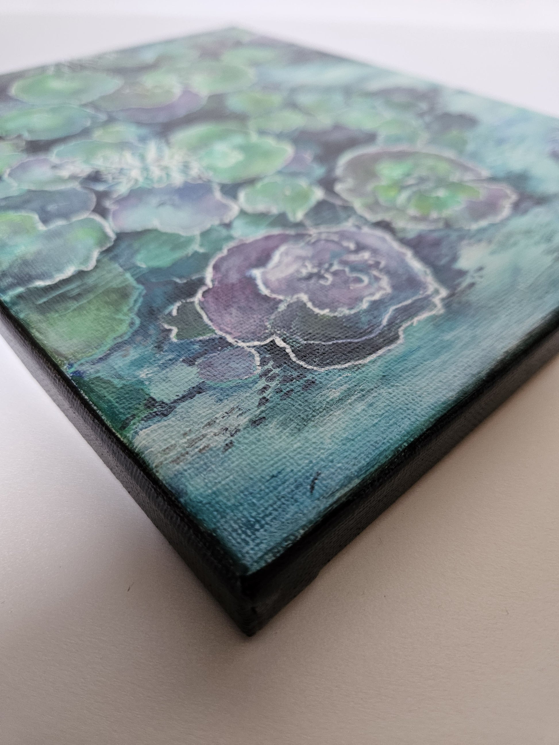 Lush ode to the reef collection Michele Sletcher Art Australian abstract coral reef artist