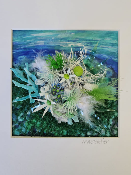 Sea Posie No. 5 sea posie collection Michele Sletcher Art Australian abstract artwork