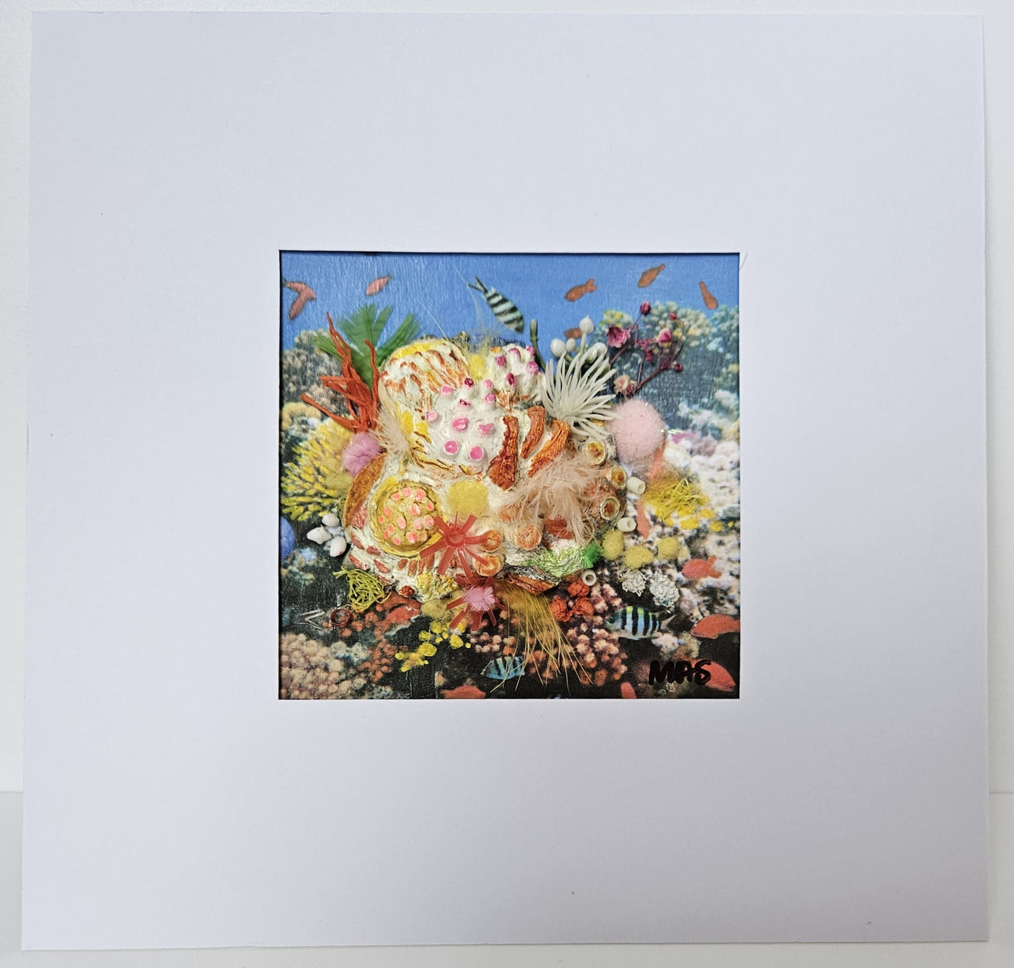 Surprise Lost and found collection Michele Sletcher Art Australian abstract coral reef artist